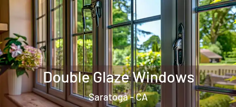  Double Glaze Windows Saratoga - CA